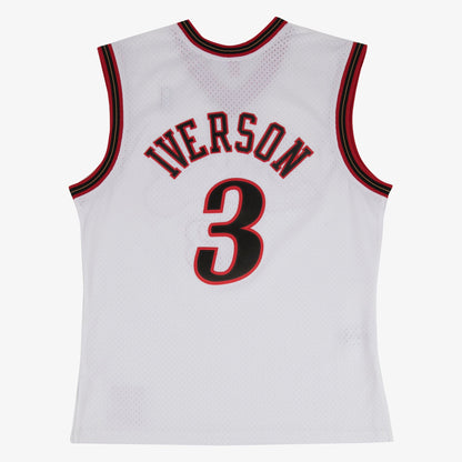 Philadelphia 76ers Allen Iverson Mitchell & Ness 2000-01 Home Swingman Jersey